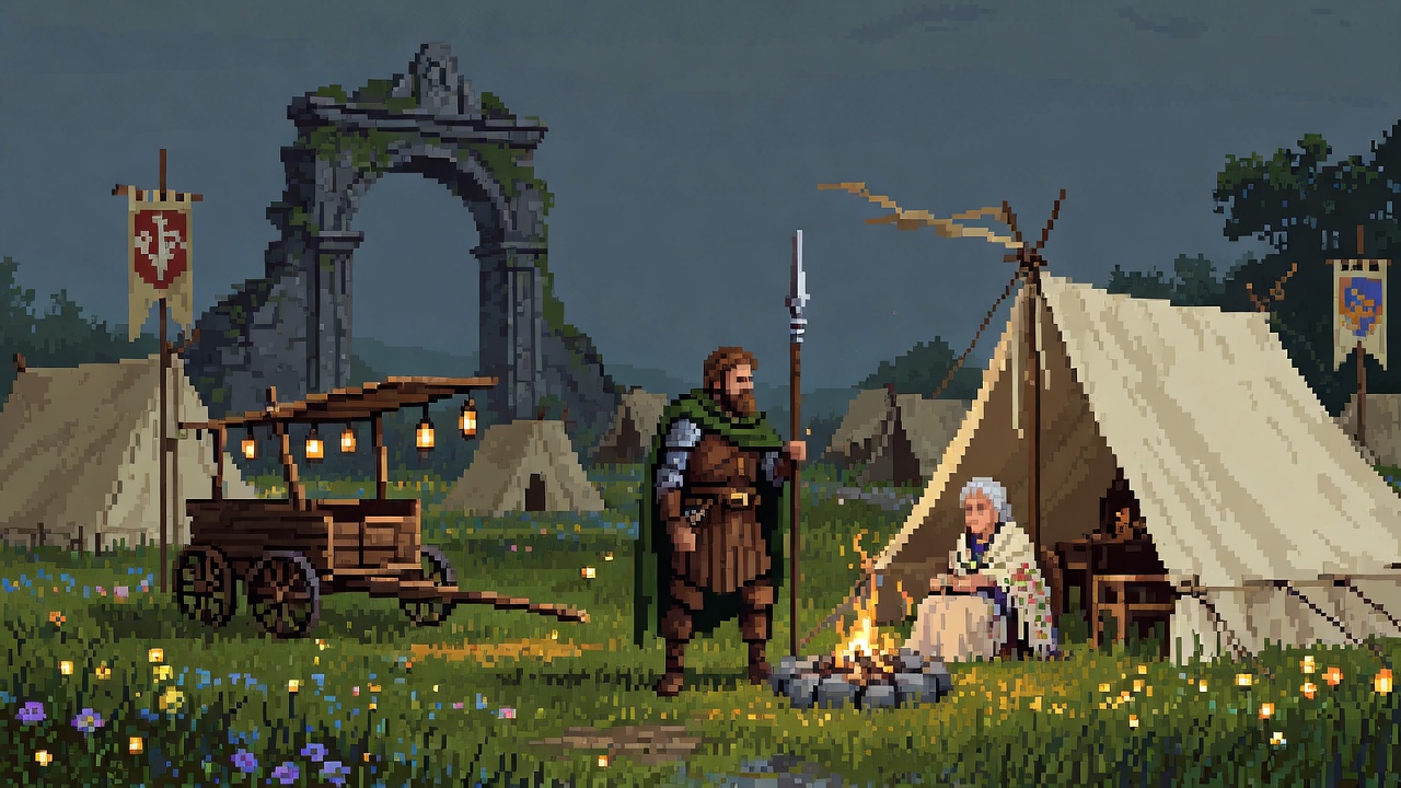 Arriving in the wilds