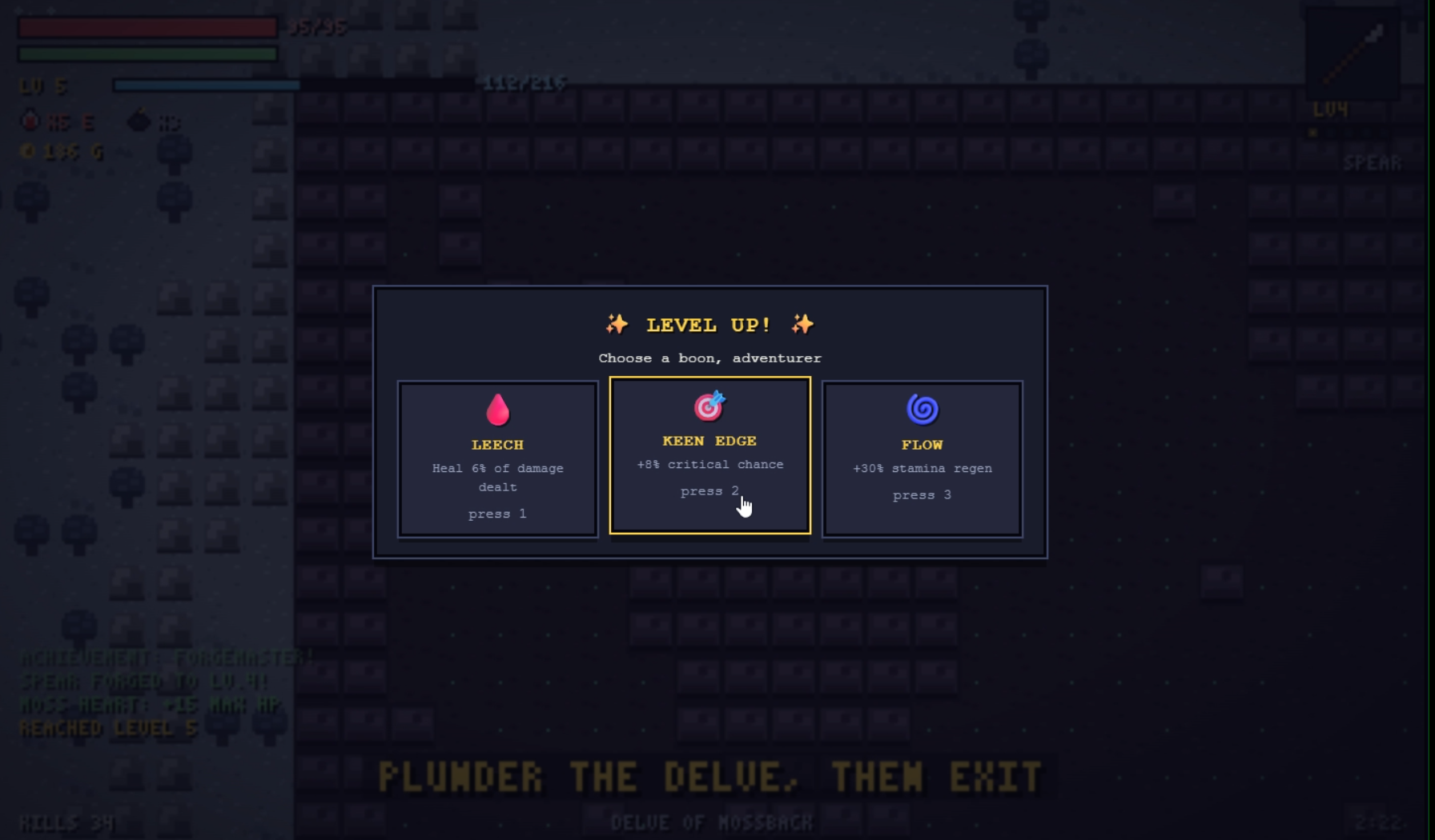 Campfire shop with wandering peddler